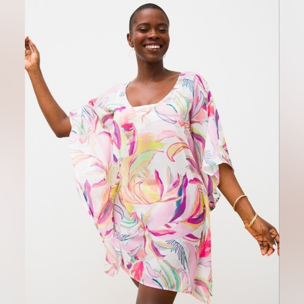 SOMA Chiffon Caftan NWOT (Sz XL/XXL)